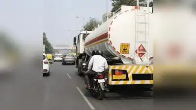 Chennai: A 47-year-old woman riding pillion on her husband’s motorcycle was run over by a water