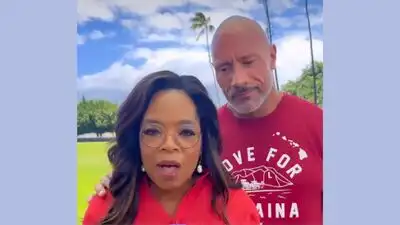 When deadly wildfires devastated Lahaina and Kula in August 2023, Oprah Winfrey and Dwayne