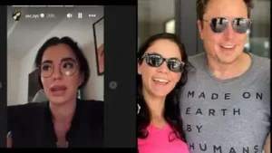 Conservative influencer Ashley St Clair who mothered a child with Elon Musk before being cut