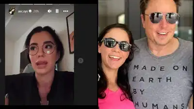 Conservative influencer Ashley St Clair who mothered a child with Elon Musk before being cut