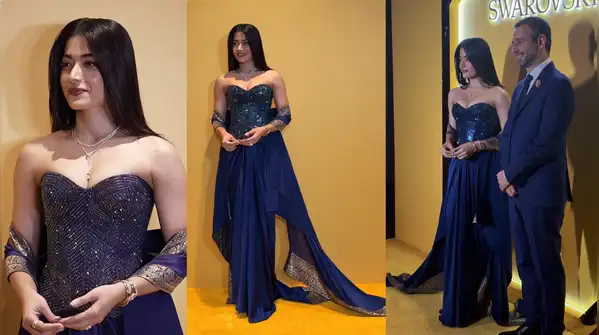 Rashmika Mandanna's Banarasi corset drape receives a high-voltage makeover with Amit Aggarwal