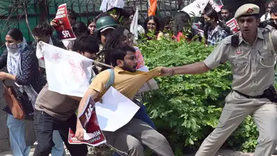 Jantar Mantar remained largely deserted amid heavy deployment of police and paramilitary
