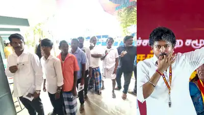 Polling in Dharapuram faced interruptions due to an election officer allegedly directing
