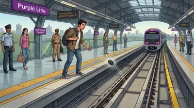 A token on tracks disrupts Bengaluru Metro services for 18 minutes