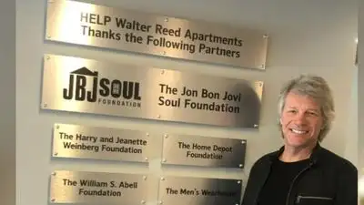 Jon Bon Jovi’s Soul Foundation helped fund a housing project that turned part of the former