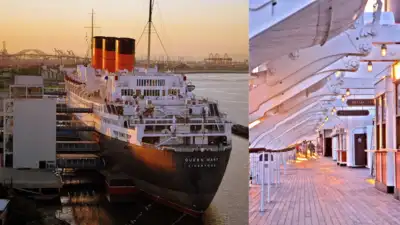 In 1967, Long Beach bought the retired Queen Mary to keep her from the scrapyard; the ocean liner