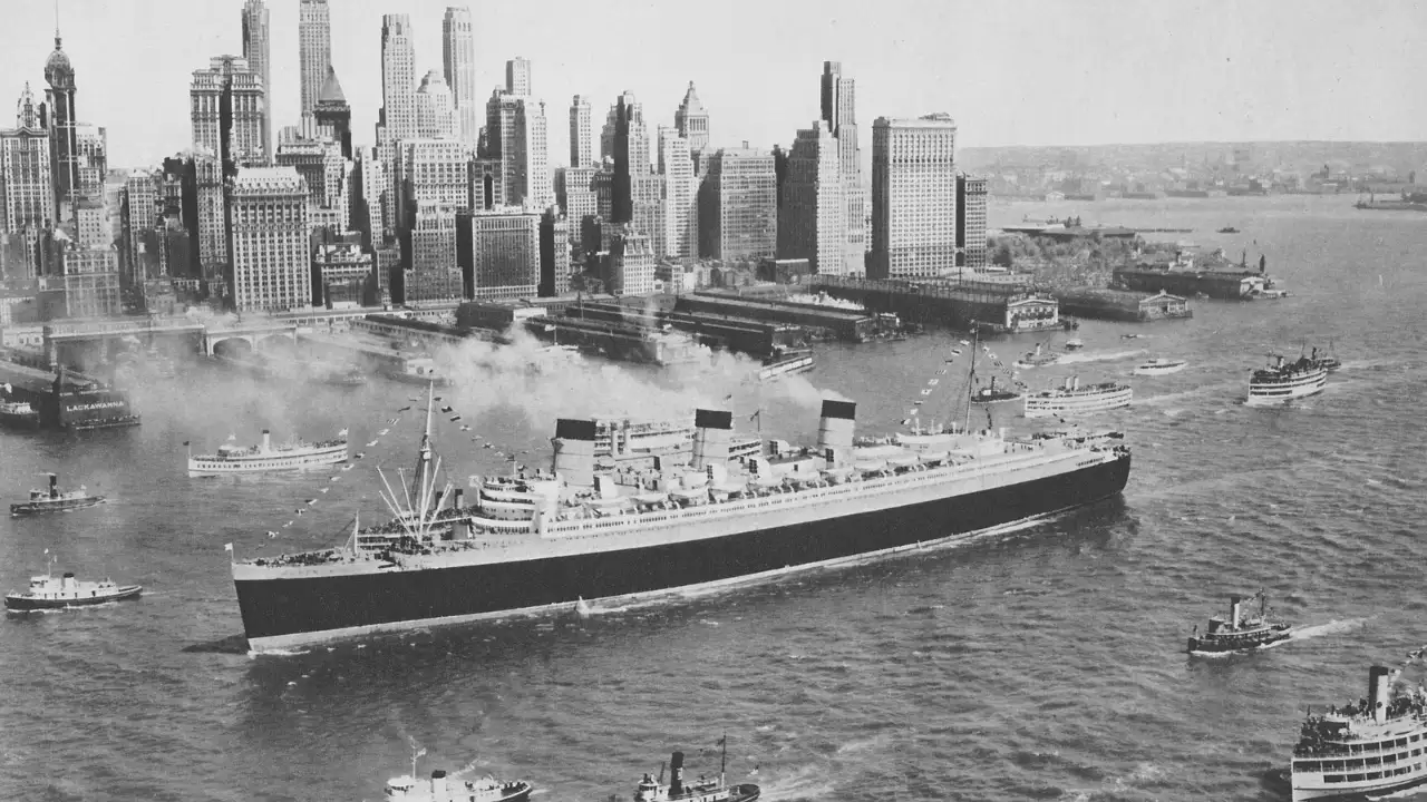 In 1967, Long Beach bought the retired Queen Mary to keep her from the scrapyard; the ocean liner