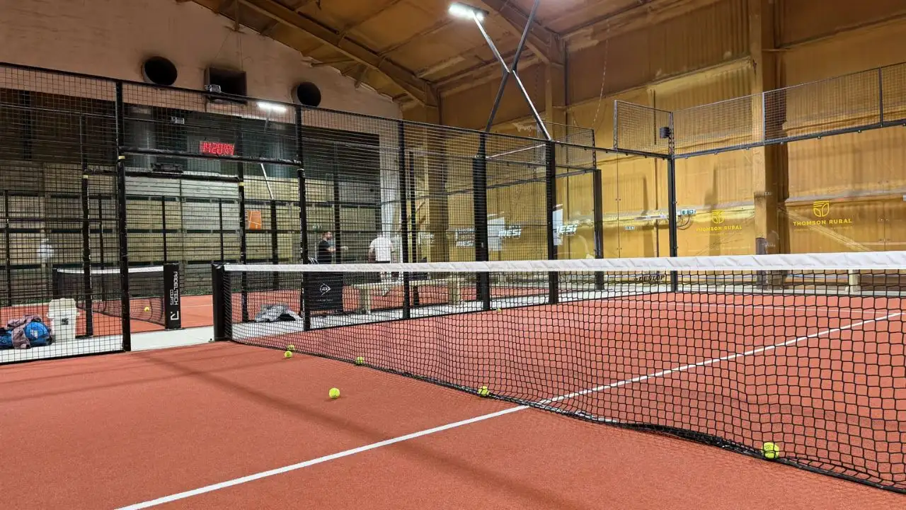 A Yorkshire farmer turned his 3,000-tonne potato store into a padel club; the new business was