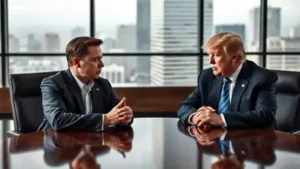 US President Donald Trump and Tesla CEO Elon Musk: The wider industry impact