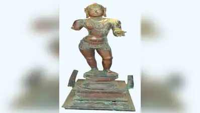 The Tamil Nadu Idol Wing CID seized a 15th-century Thirugnanasambandar metal idol, valued
