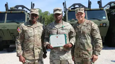 A US Army soldier was off duty near Fort Bragg when he heard gunshots, found a wounded man and used