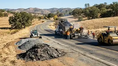 AI-generated representative image showing discarded asphalt roofing: The wider industry impact