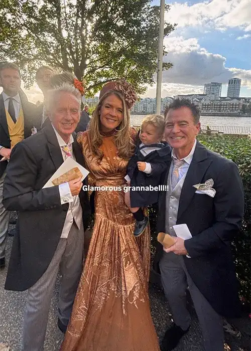 Annabel Croft's daughter surprises in two wedding dresses