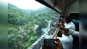 Madurai: Southern Railway ’s first Vistadome coach was formally launched
