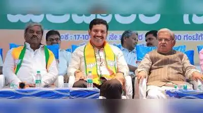 BJP state president BY Vijayendra Saturday accused Congress of conspiring to create instability