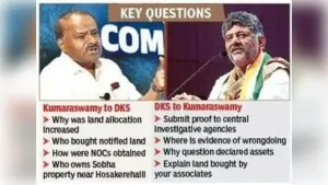 The NICE Road controversy is fast turning into a war primarily between Union minister HD