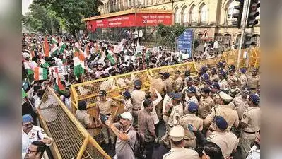 Around 2,000 protesters participated in it