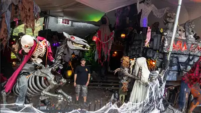 Nearly a decade later, that secondhand collection has become a local attraction that drew