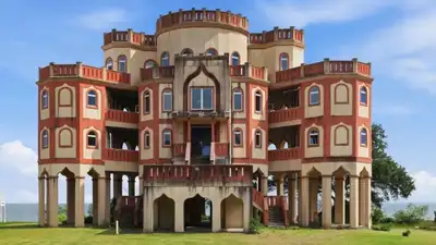 A Mississippi homeowner spent more than a decade building a waterfront house styled after the Taj