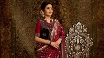 Celebrating Devi Shakti and one year of Swadesh at Eros, Nita Ambani made a striking statement