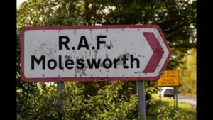 British counter-terrorism police are investigating after two Latvian men were arrested near RAF