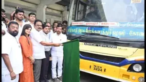 Sampath Kumar said those who derided the women’s free travel programme during the previous