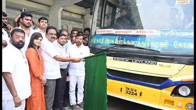 Sampath Kumar said those who derided the women’s free travel programme during the previous