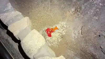In 2023, a visitor dropped a Cheetos bag in Carlsbad Caverns' major Room in New Mexico; it