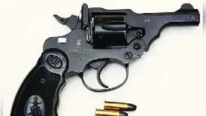 Police launched a manhunt for a realtor who escaped after allegedly firing a shot