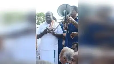 JD(S) protest disrupts traffic — Karnataka sting video