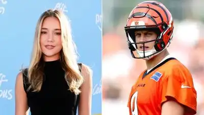 Olivia Ponton and Joe Burrow (Getty Images)