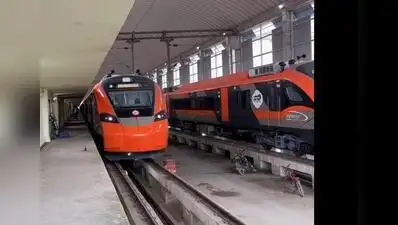 The second sleeper vande bharat train of the country