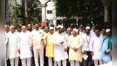 District Kannada Sahitya Parishat president Lingaraj Angadi, a former BJP ticket aspirant, said