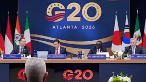 Foreign ministers of the G20 largest economies began a two-day meeting in the US on Friday