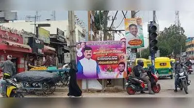 MCC commissioner MK Savitha ordered a complete ban on putting up banners and flex boards