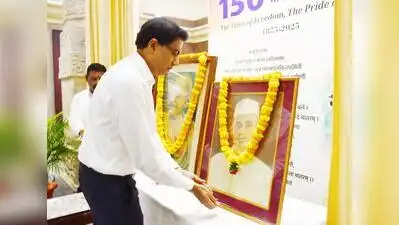Officials mark Gandhi, Shastri birth anniversaries with tributes