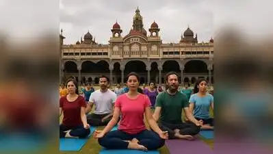 Deputy director of land records and Yoga Dasara Sub-Committee special officer Ramya said health