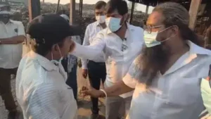 During the visit, Gaikwad and BJP functionaries expressed displeasure over the plant’s