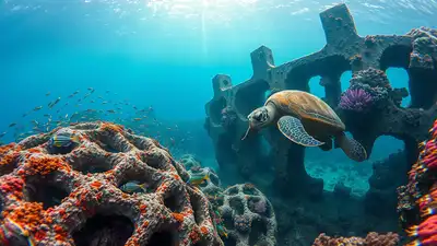 Off the Texas coast, hundreds of tons of cement railroad ties: The wider industry impact