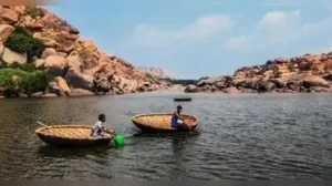 Coracle operations reportedly continue near Sanapur reservoir and waterfalls despite the ban