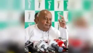 Former Prime Minister and JD (S) supremo HD Deve Gowda