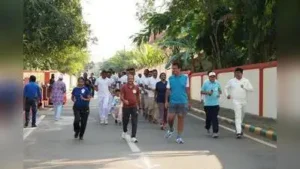 SWR officials participated in Run for Unity in Hubballi on Saturday