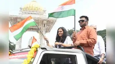 Pranavi, who won the individual gold medal and contributed to a bronze in the team event