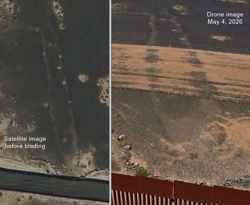A 6,500-year-old Indigenous sacred site in Arizona has been damaged by border wall construction