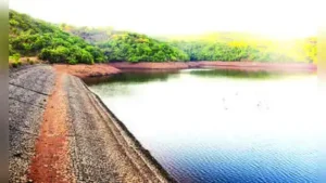 The discharge of 2,010 cusecs of water from Koyna dam’s powerhouse spillway was initiated