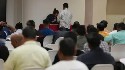“We have asked the Indian consulate to help,” said Adelio Riva, a labour lawyer working as