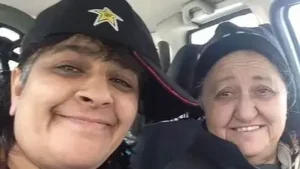 Devoted daughter Rita Rea (left) who cared for her elderly mother Anna (right) until her death