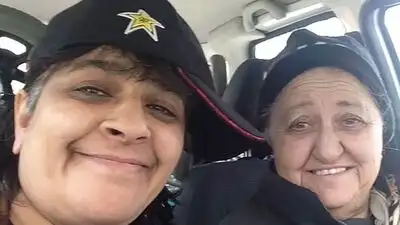 Devoted daughter Rita Rea (left) who cared for her elderly mother Anna (right) until her death