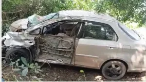 A 17-year-old boy was travelling with the minor driver in the car