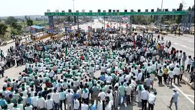 Besides Rs 5,500 per tonne for sugarcane, farmers demanded an MSP of Rs 60 per kg for sugar